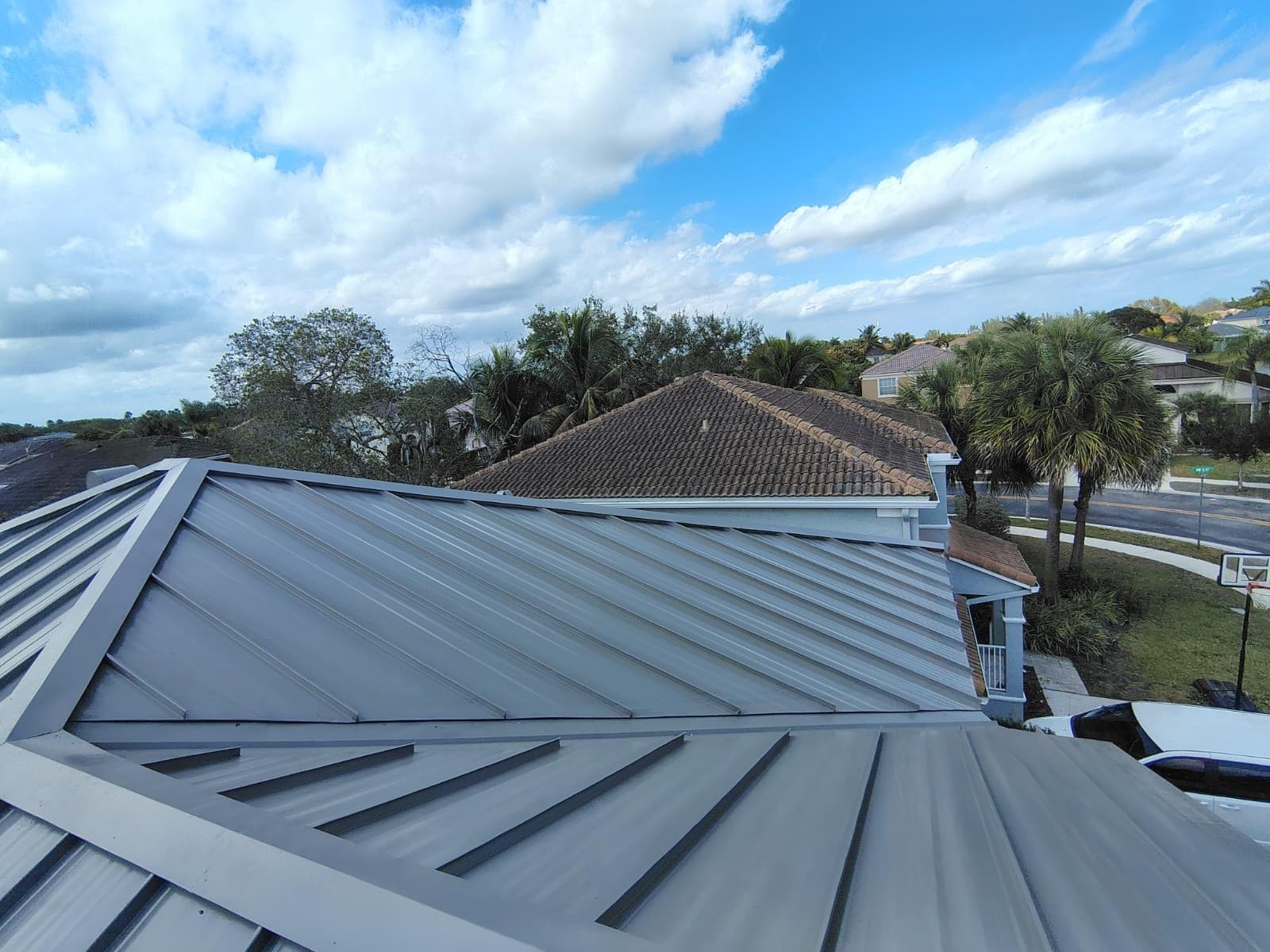 Metal Roof Completed