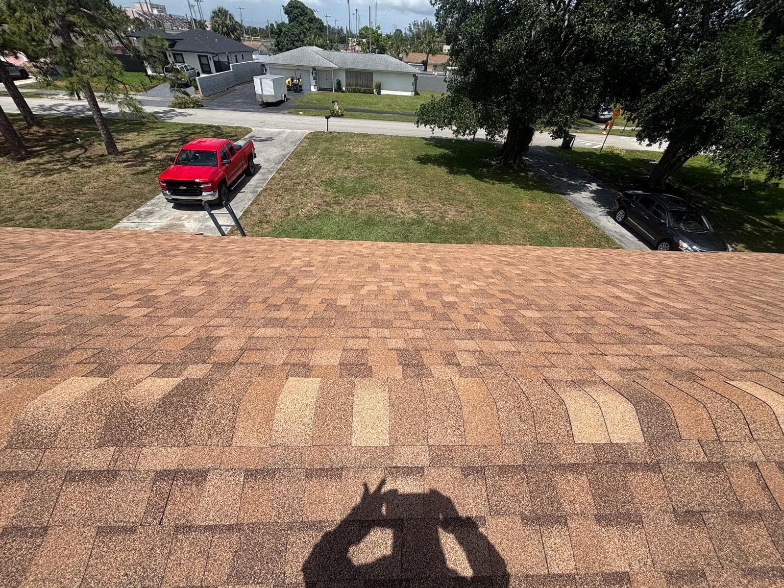New Shingle Installation